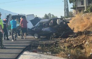 Seydikemer’de otomobil yoldan çıktı: 2 ölü