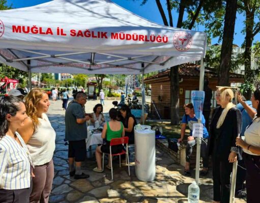 Menteşe’de Halk Sağlığı Haftası etkinliği