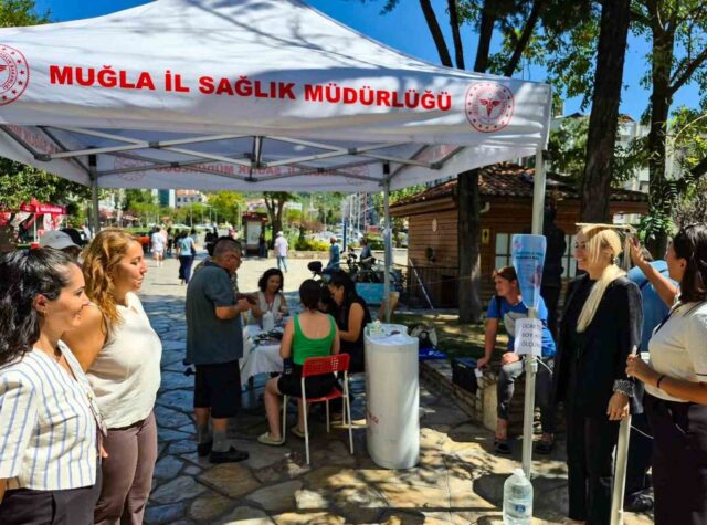 Menteşe’de Halk Sağlığı Haftası etkinliği