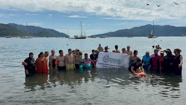Marmaris’in en özel misafirleri ‘İlk kez denizi Marmaris’te gördüler’