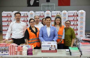 Marmaris’te öğrenciler yeni eğitim yılına destekle başlıyor