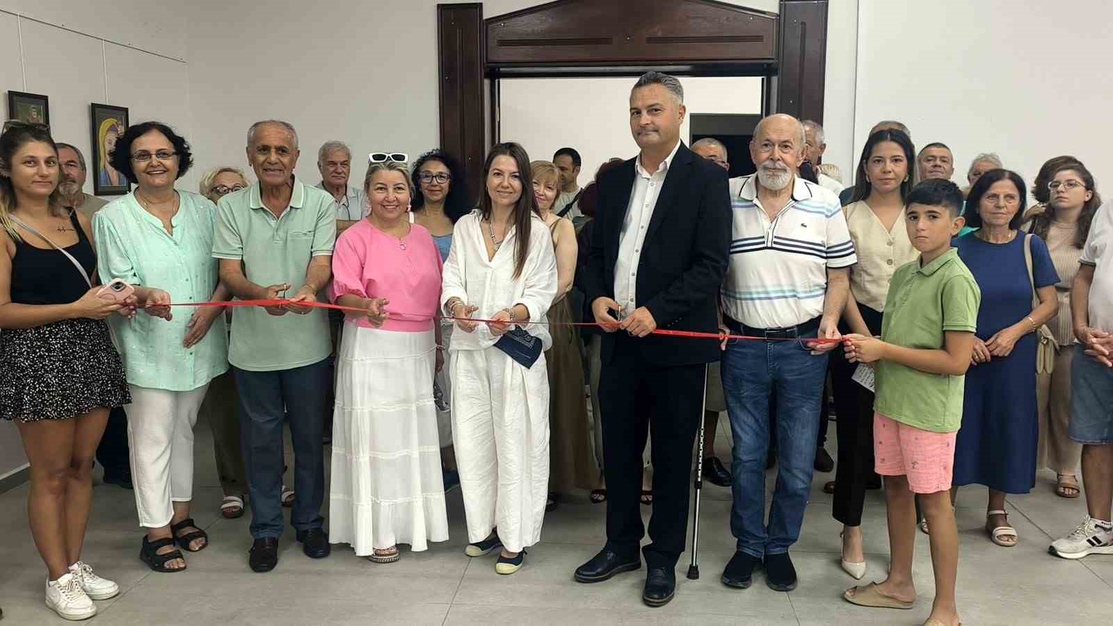 Menteşe’de “Anadolu’da Kadın Başları” resim sergisi açıldı