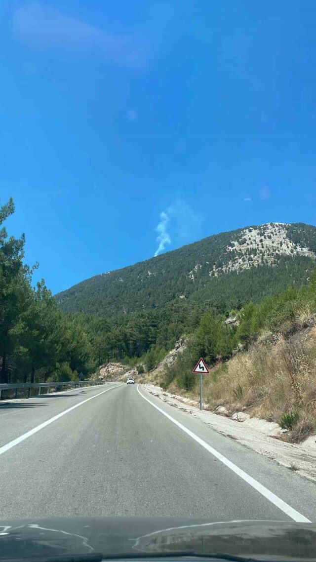 Fethiye’de orman yangını