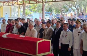 Marmaris’te Kıbrıs Gazisi Yavuzer, son yolculuğuna uğurlandı