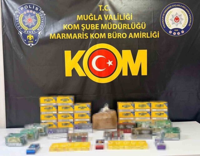 Muğla’da 91 bin 860 adet sahte bandrol ele geçirildi