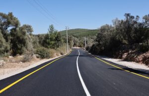 Bodrum Çamlık Mahallesi’nin yolları yenilendi