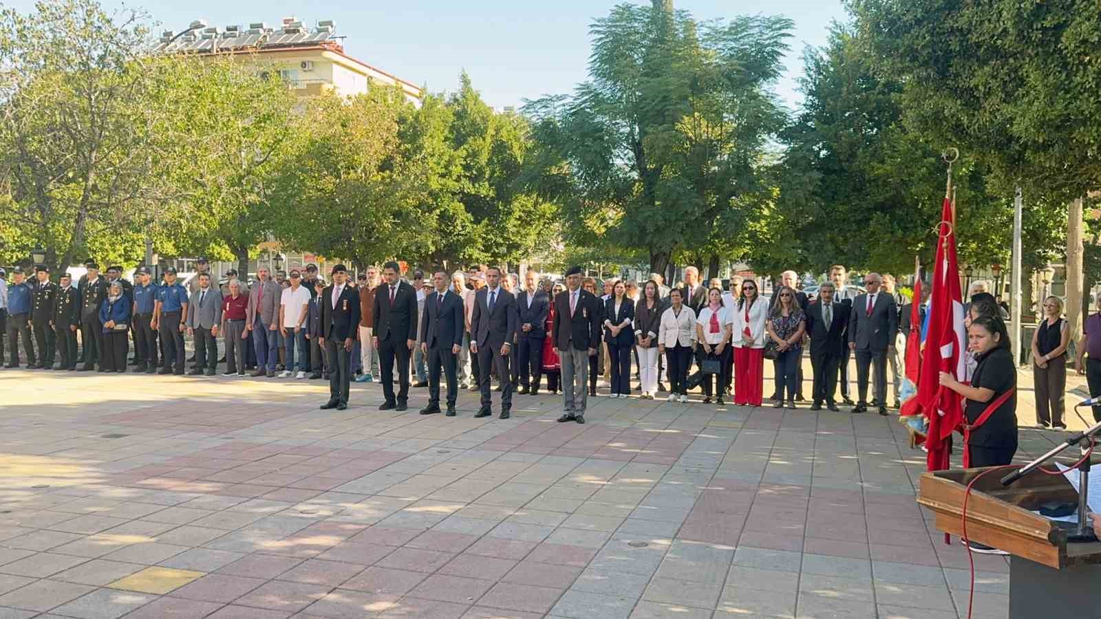 Ortaca’da 19 Eylül Gaziler Günü anıldı