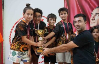 Menteşe’de masa tenisi minikler il birinciliği müsabakaları tamamlandı