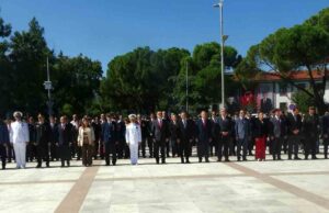 Muğla’da 19 Eylül Gaziler Günü dolayısıyla tören düzenlendi