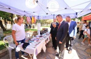 Vali Akbıyık, Mor Pazar’ı ziyaret etti