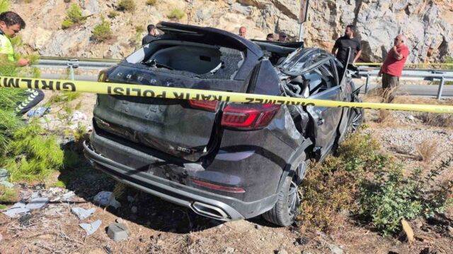 Datça’da trafik kazası: 1 ölü, 3 yaralı