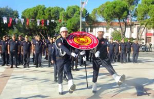 Muğla’da İtfaiye Haftası çelenk sunma töreniyle başladı