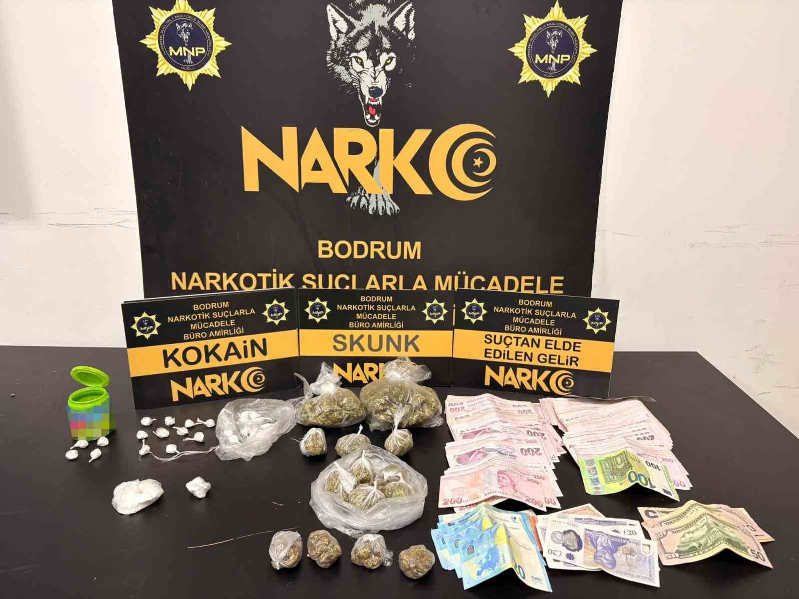 Bodrum’da uyuşturucu operasyonu: 2 şüpheli tutuklandı