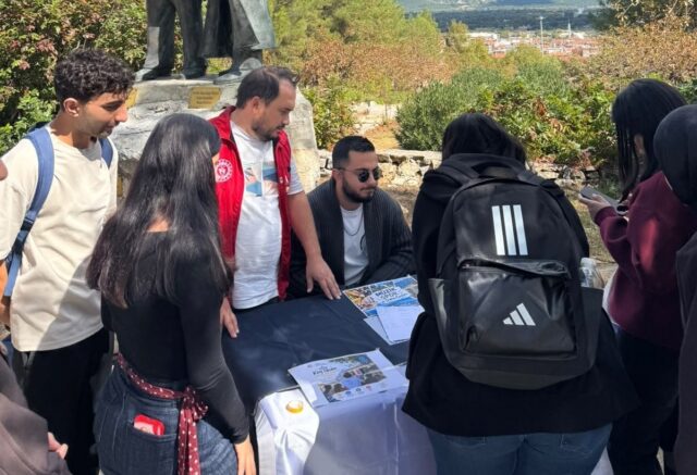 Kampüste gençlere gençlik fırsatları tanıtıldı