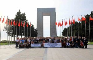 Şehit ailelerinden Çanakkale ziyareti