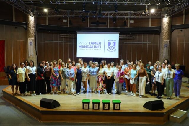 Bodrum’da kadınlar mutfak atıklarını komposta dönüştürecek