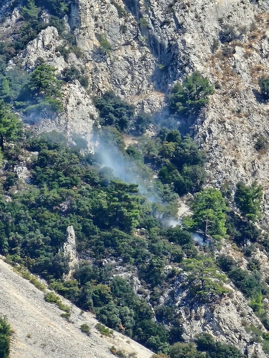 Muğla’da makilik alanda çıkan yangın kontrol altına alındı